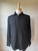 Machine Men's Black Button-Down (XL)