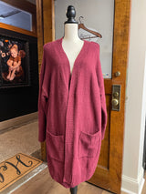 Ava & Viv Open Front Cardigan (3X)