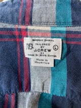 J. Crew Men's Madras Button Down (L)