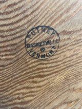 Vintage Basketville Putney Vermont Handled 14" Tall Bucket