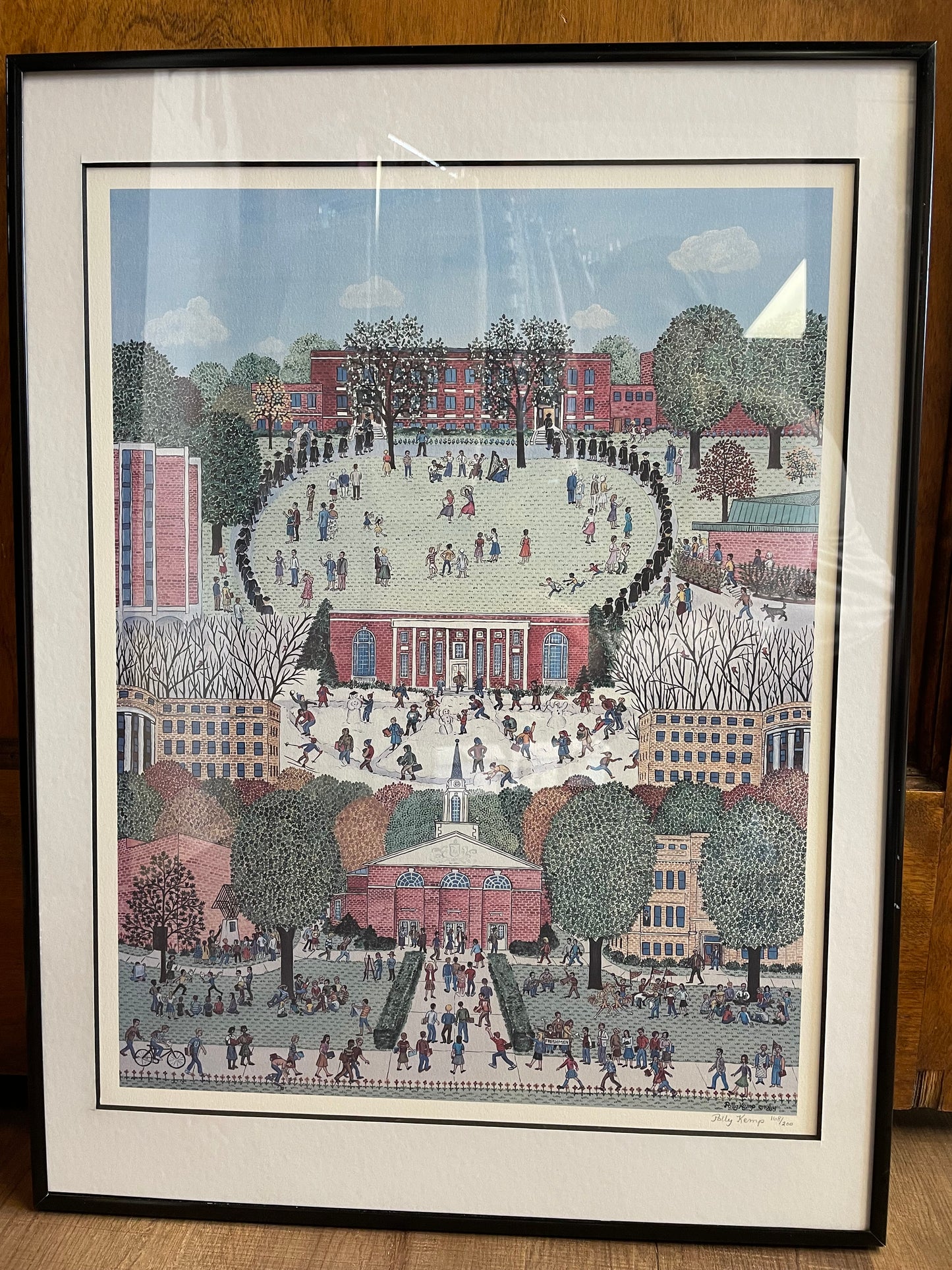 Polly Kemp Limited Edition Coe College Print