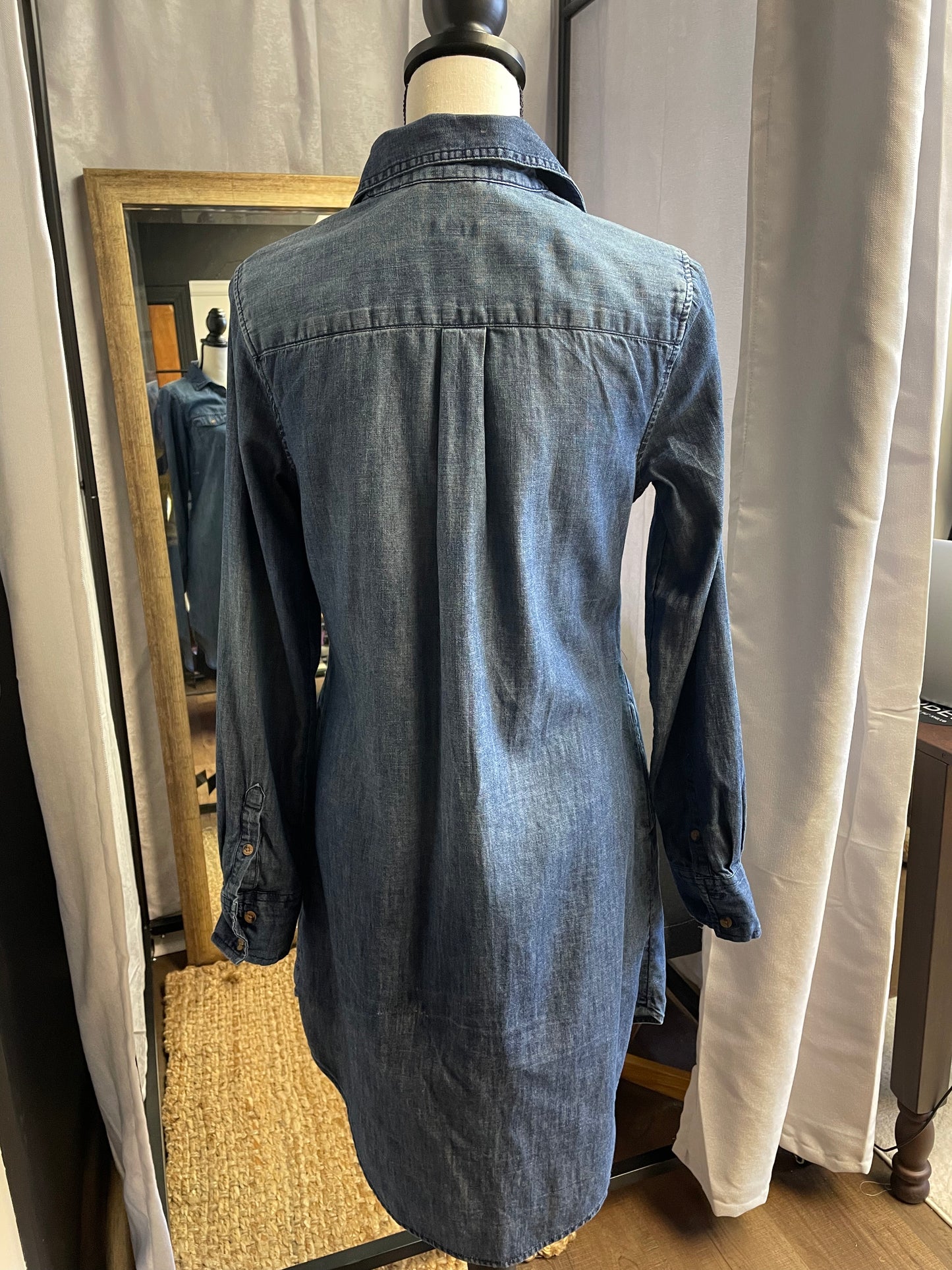 Merona Denim Slip Dress (XS)
