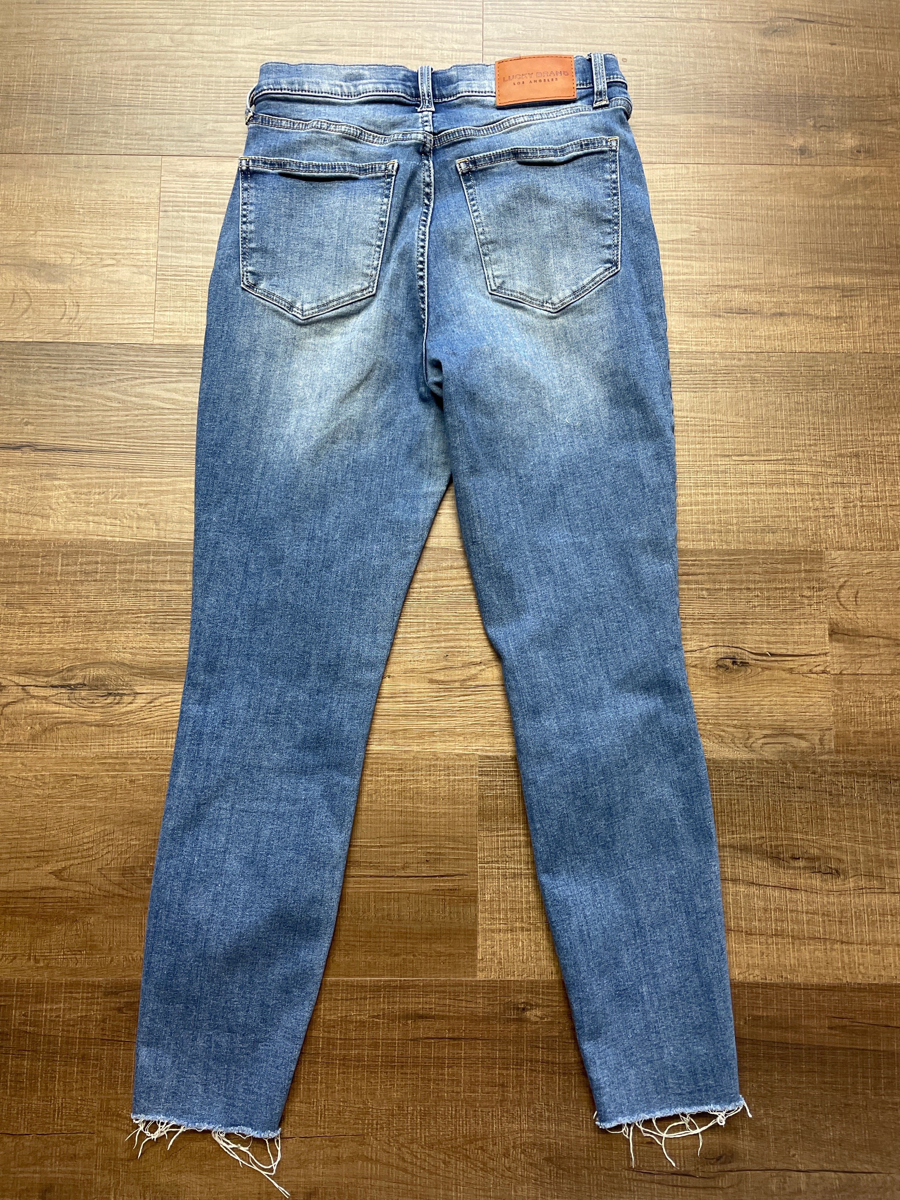 Lucky High Rise Skinny Bridgette Women's Ankle Jeans (8)