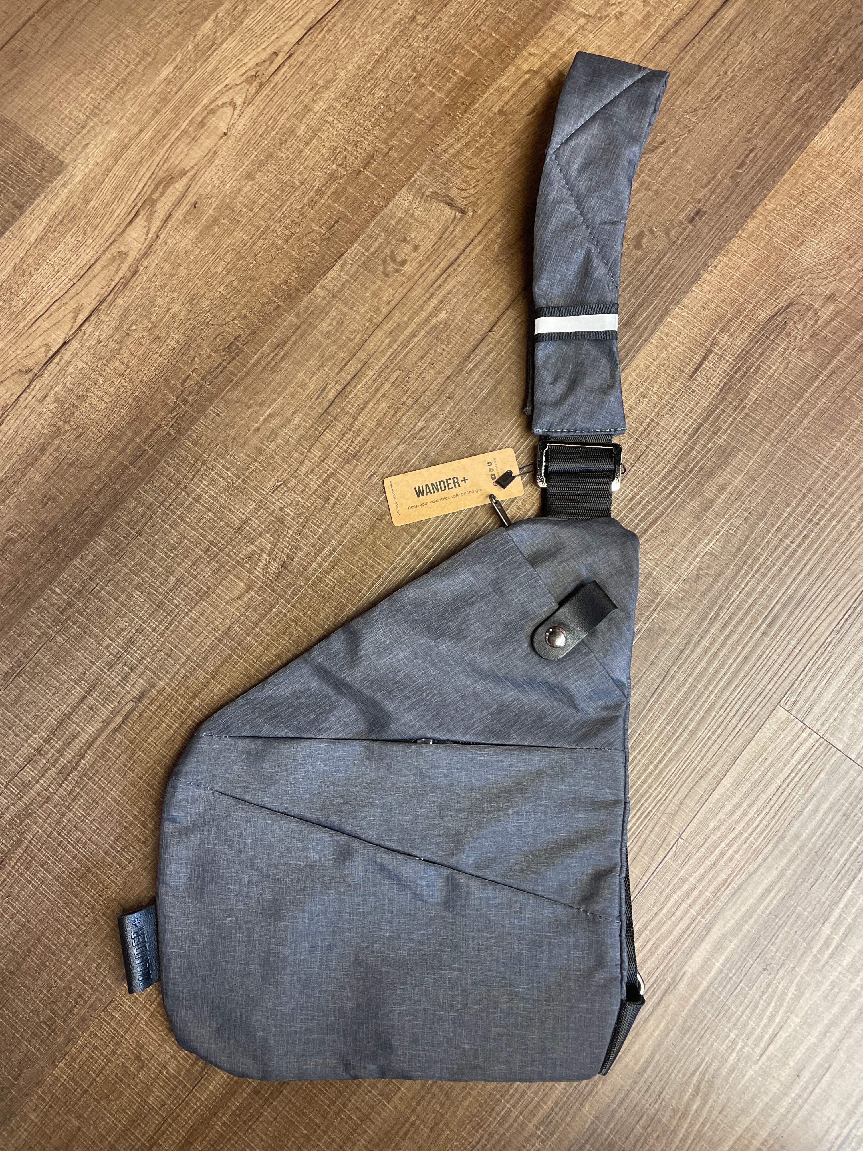 Wander+ Unisex Anti Theft Travel Sling Bag