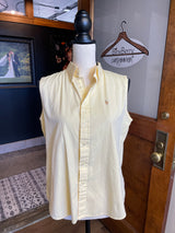 Ralph Lauren Sport Sleeveless Button Down (L)