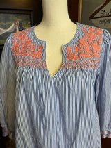 J Crew Embroidered Shirt Dress (S)