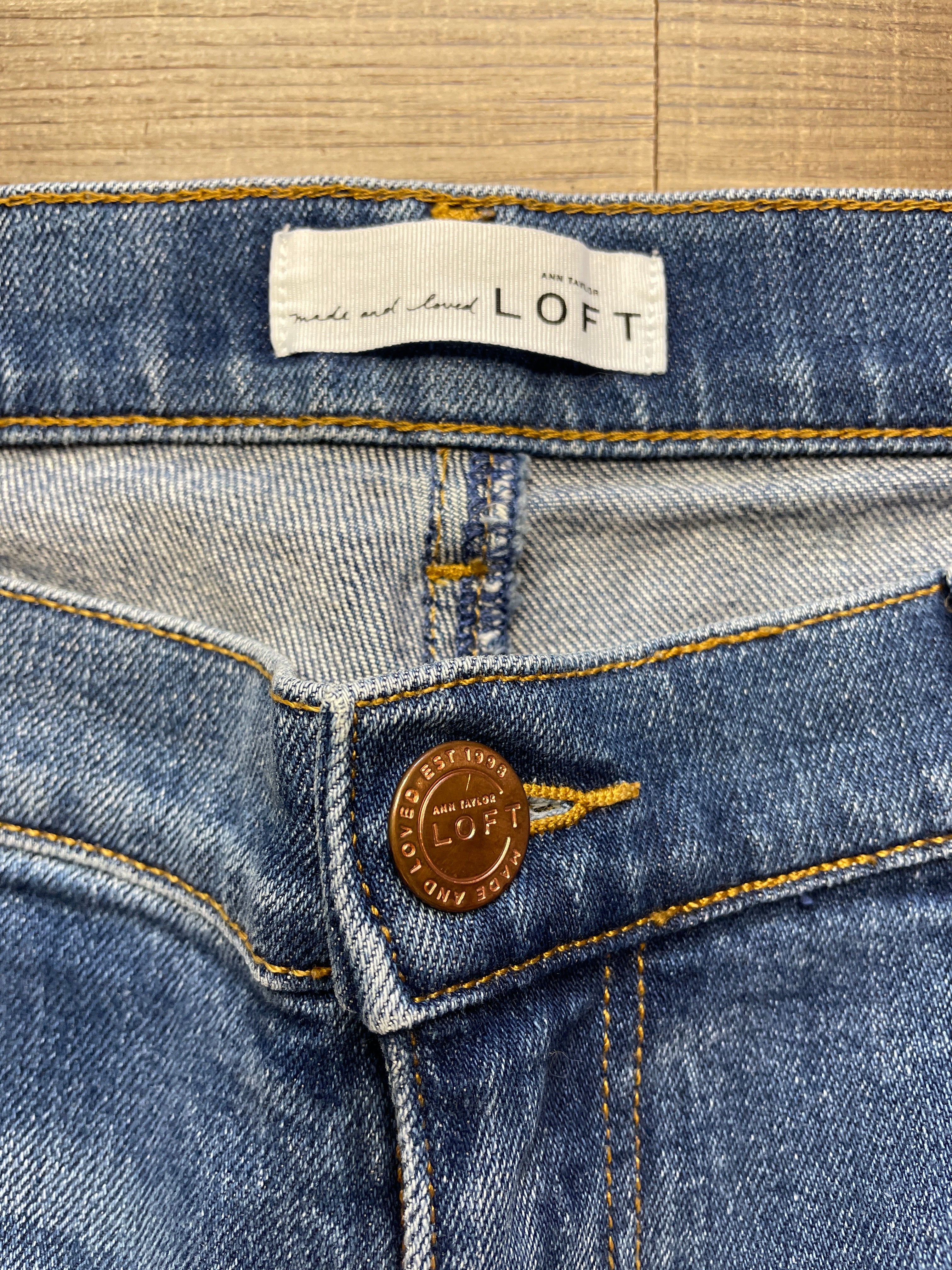 Loft Modern Kick Crop Jeans (29/8)