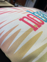 "No Bad Days" Fringe Tassel Throw Pillow