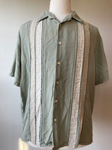 Axist Silk Touch Sage Men's Button Down (XL)