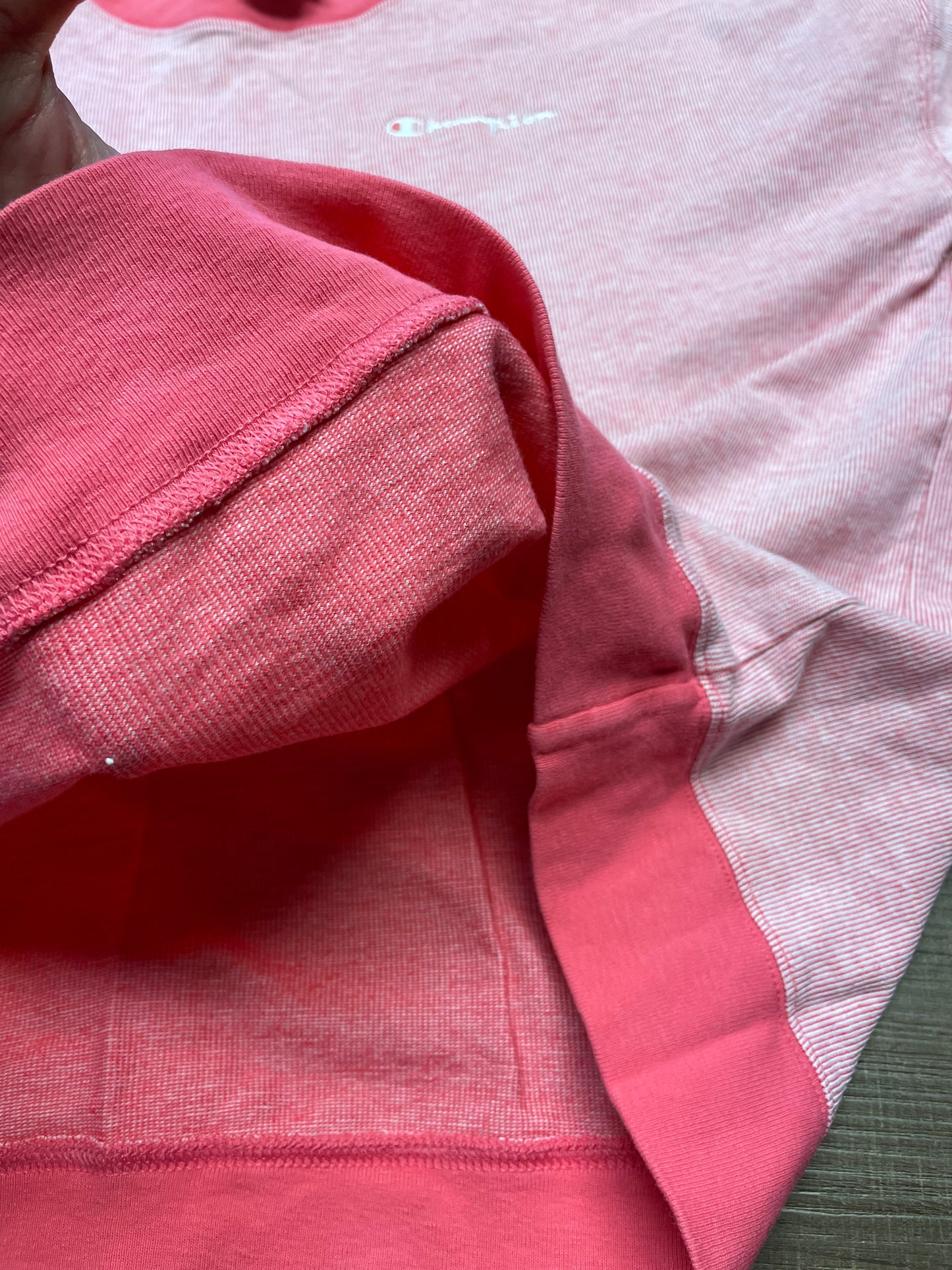 Champion Pink Pinstripe Set (L)