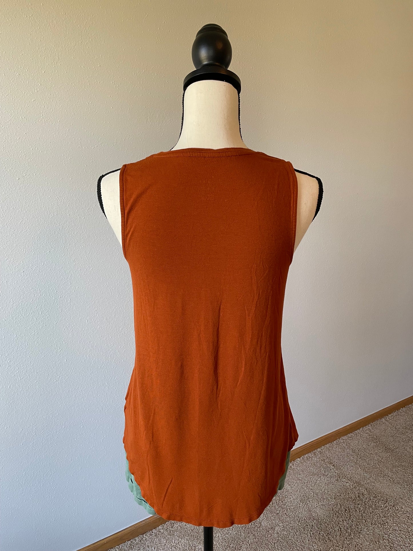 Burnt Orange Tank Top (S)