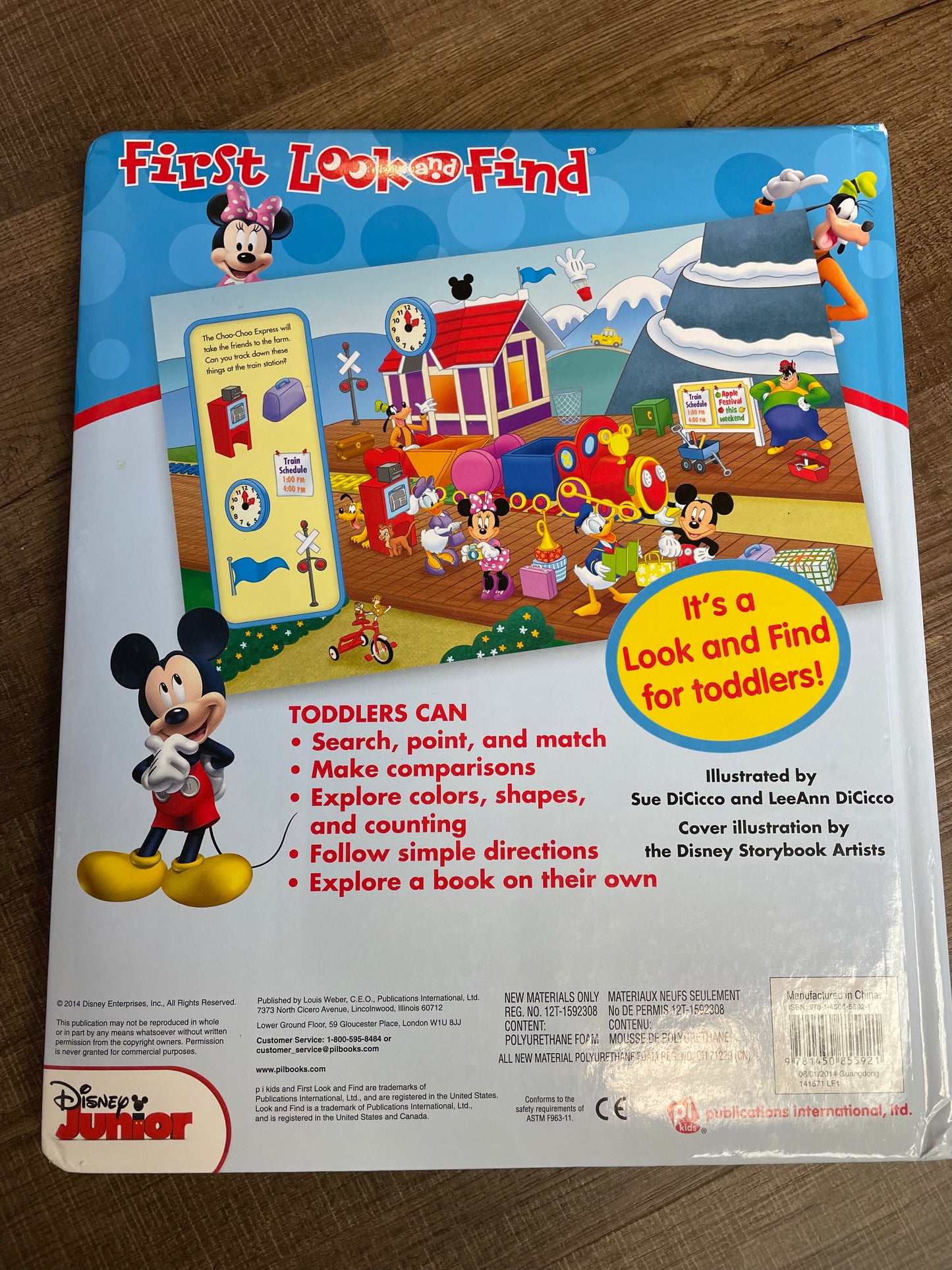 Mickey Mouse Clubhouse On the Go Book