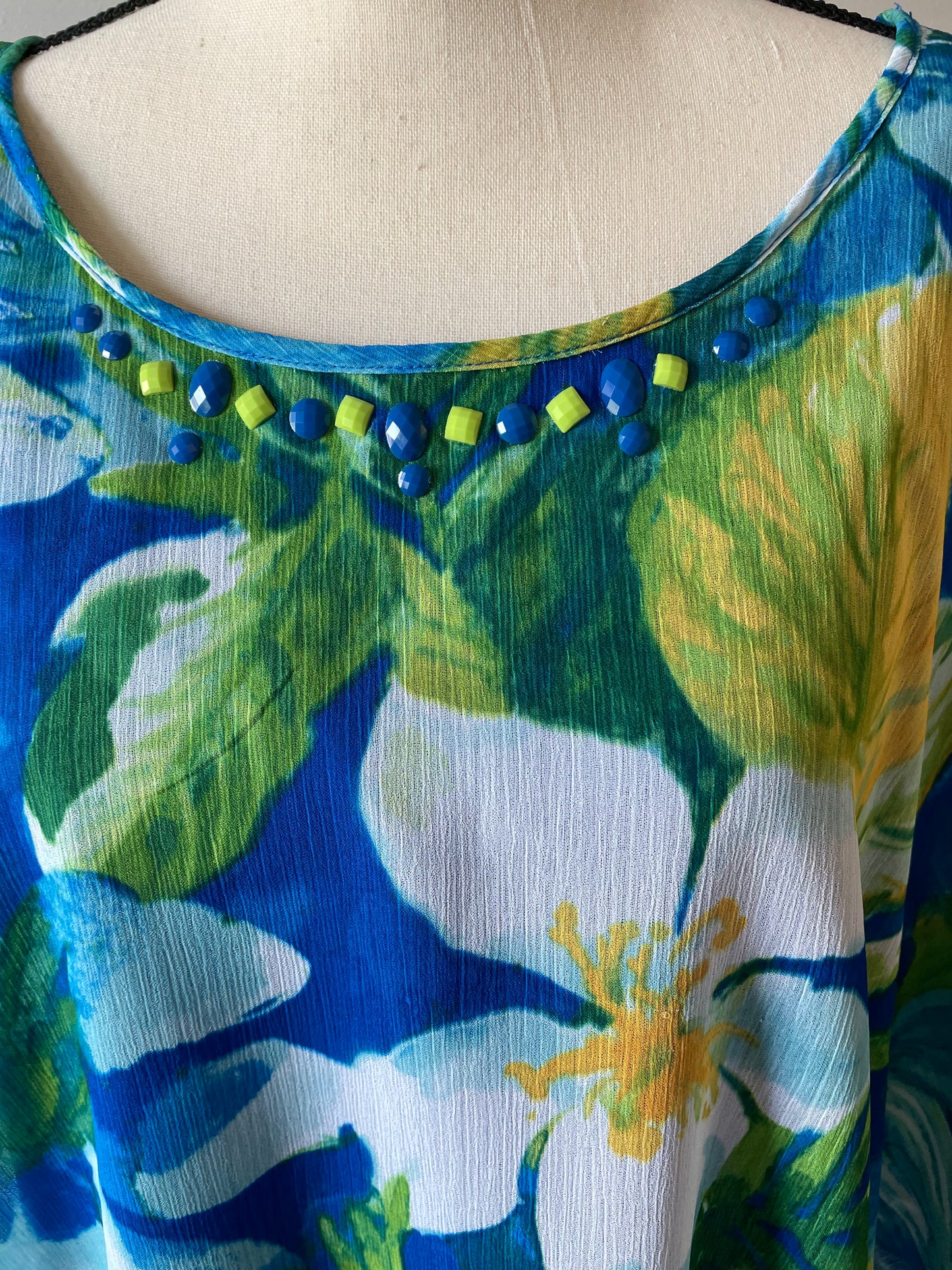 Alfred Dunner Floral Dress Top (24W)