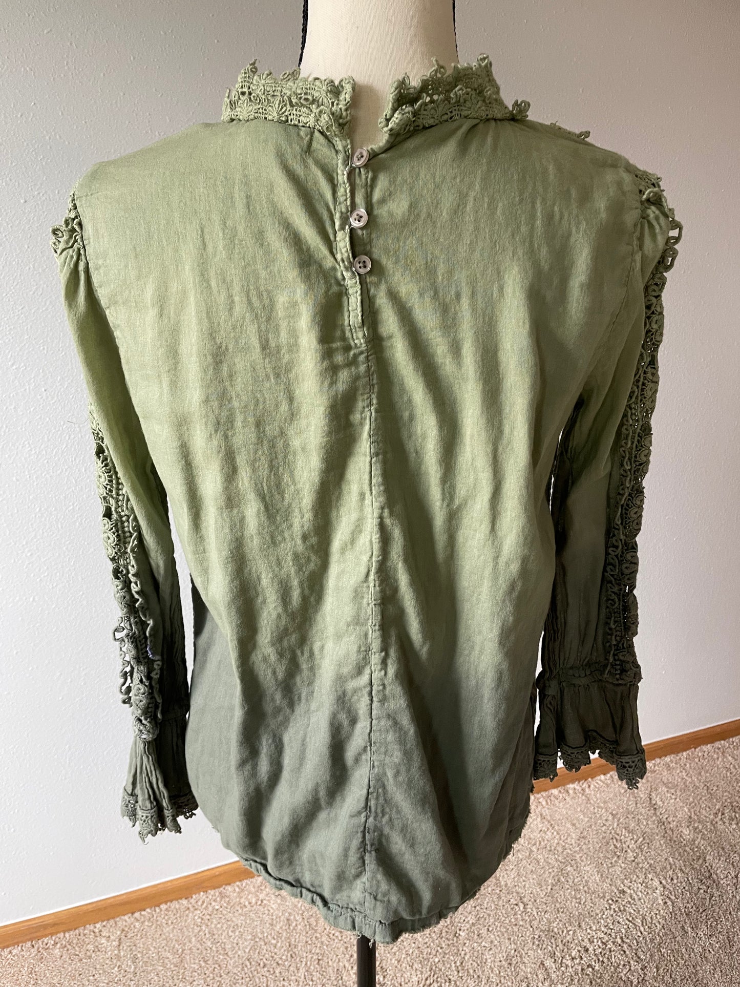 Indigo Thread Sage Top (M)