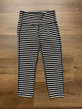 Athleta Striped Leggings (XXS)