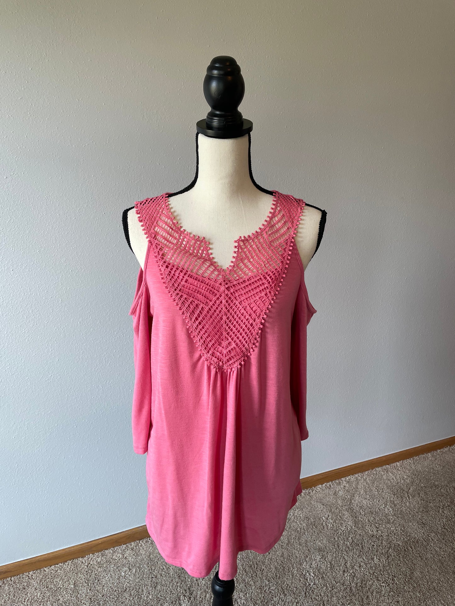 Allie & Rob Pink Top (L)