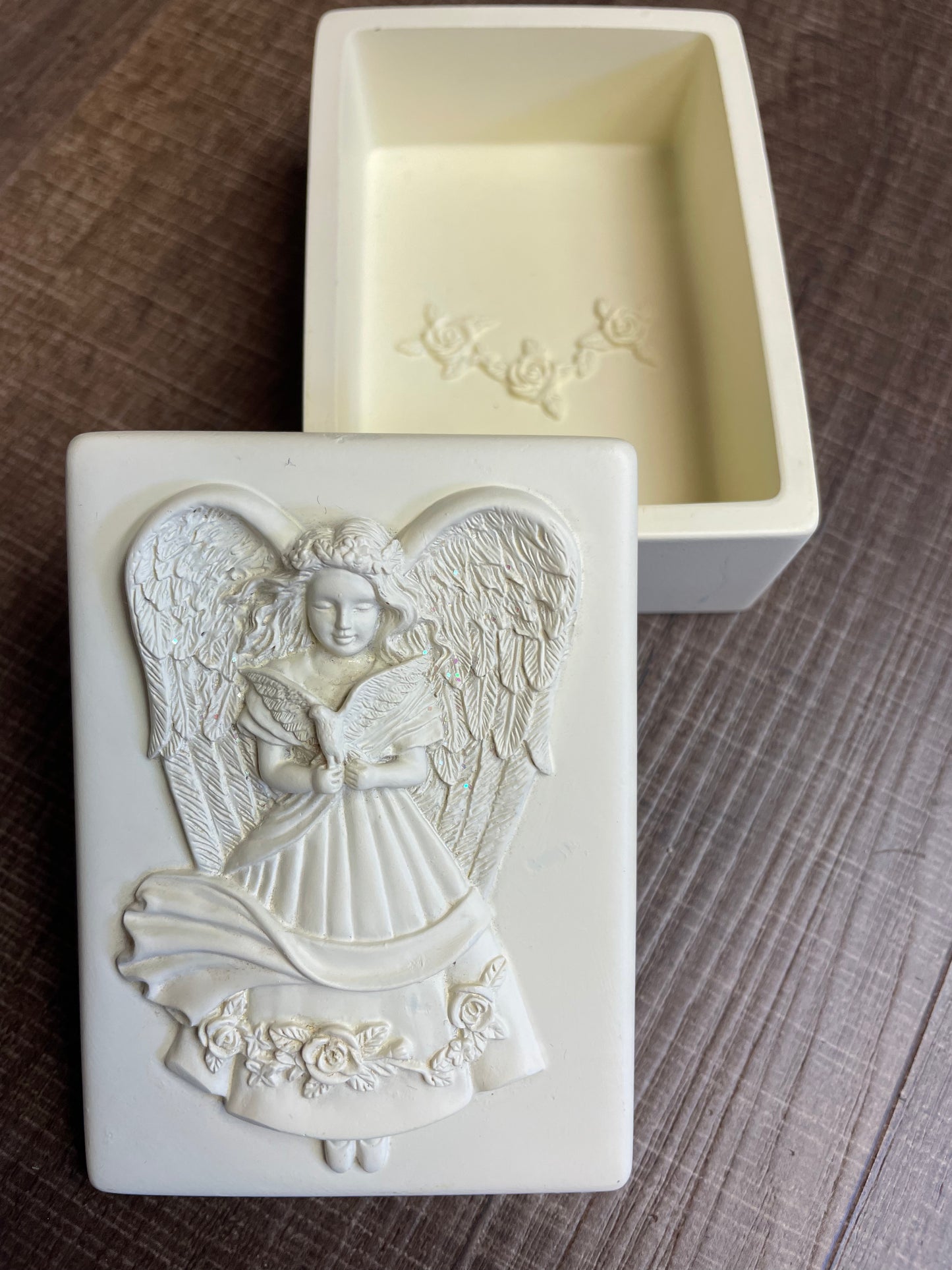 Angel Star Trinket Keepsake Box