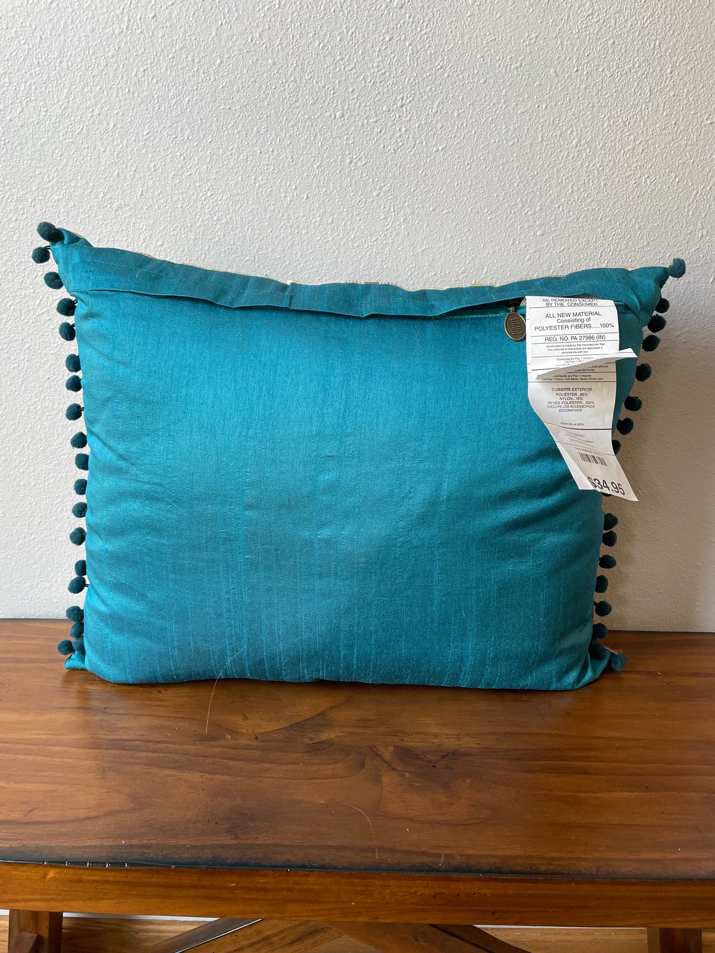 16"x20" Pier 1 Bold Floral Throw Pillow