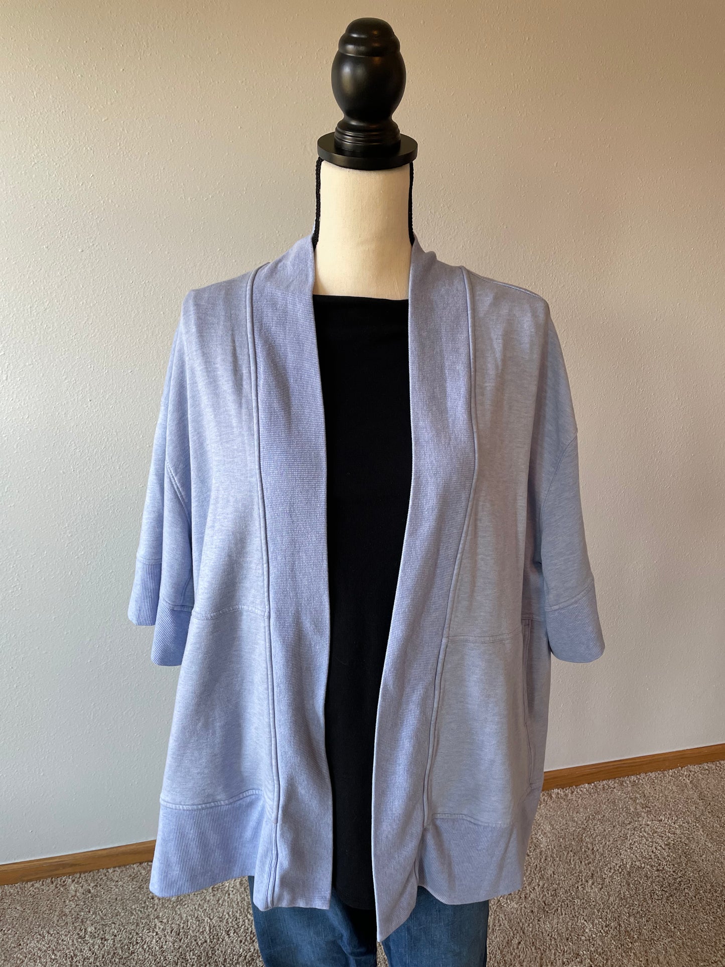 Athleta Blue Cardigan (L/XL)