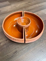 Chips & Dip Clay Serving Set
