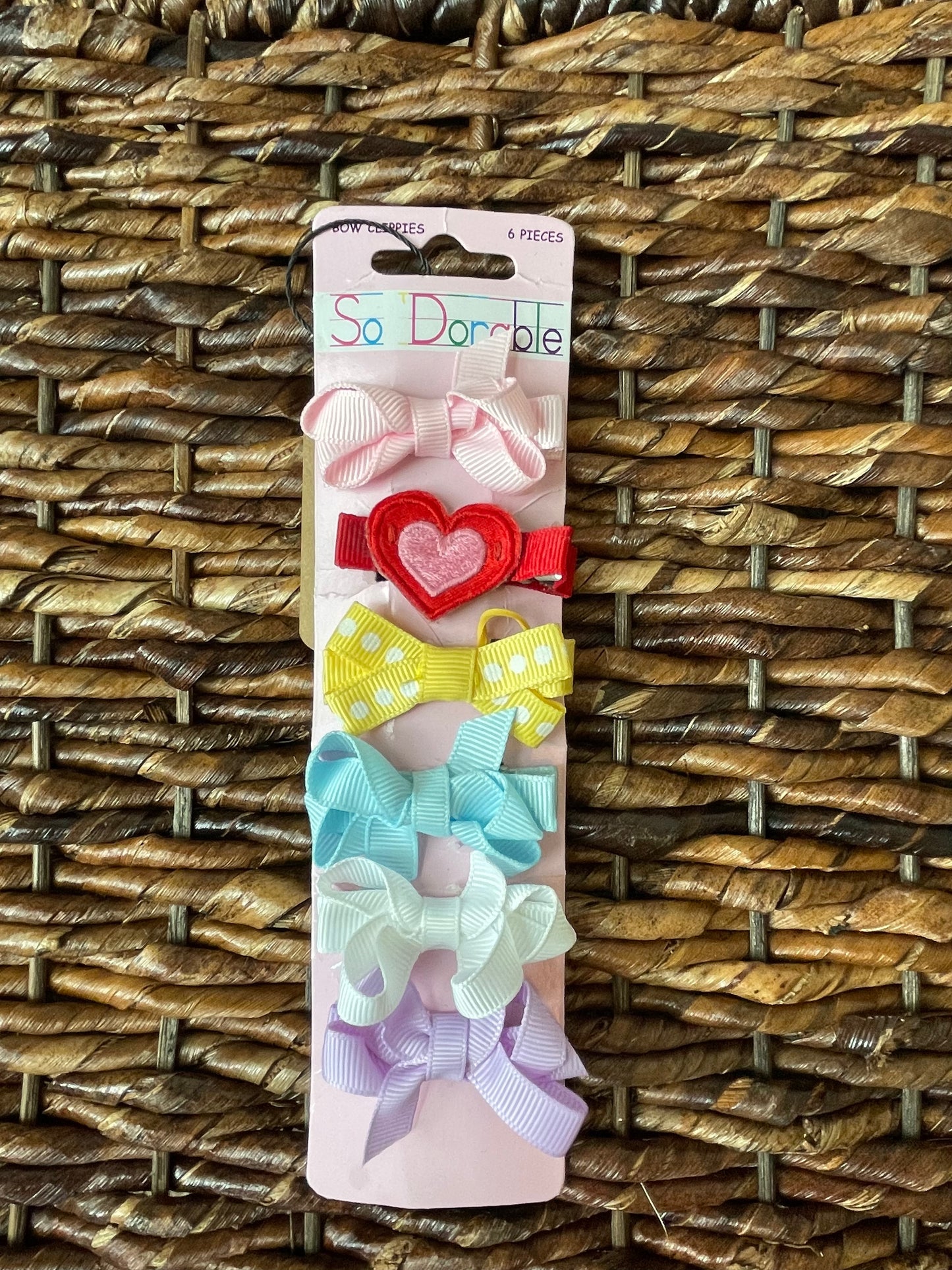 So Dorable Bow Clippies
