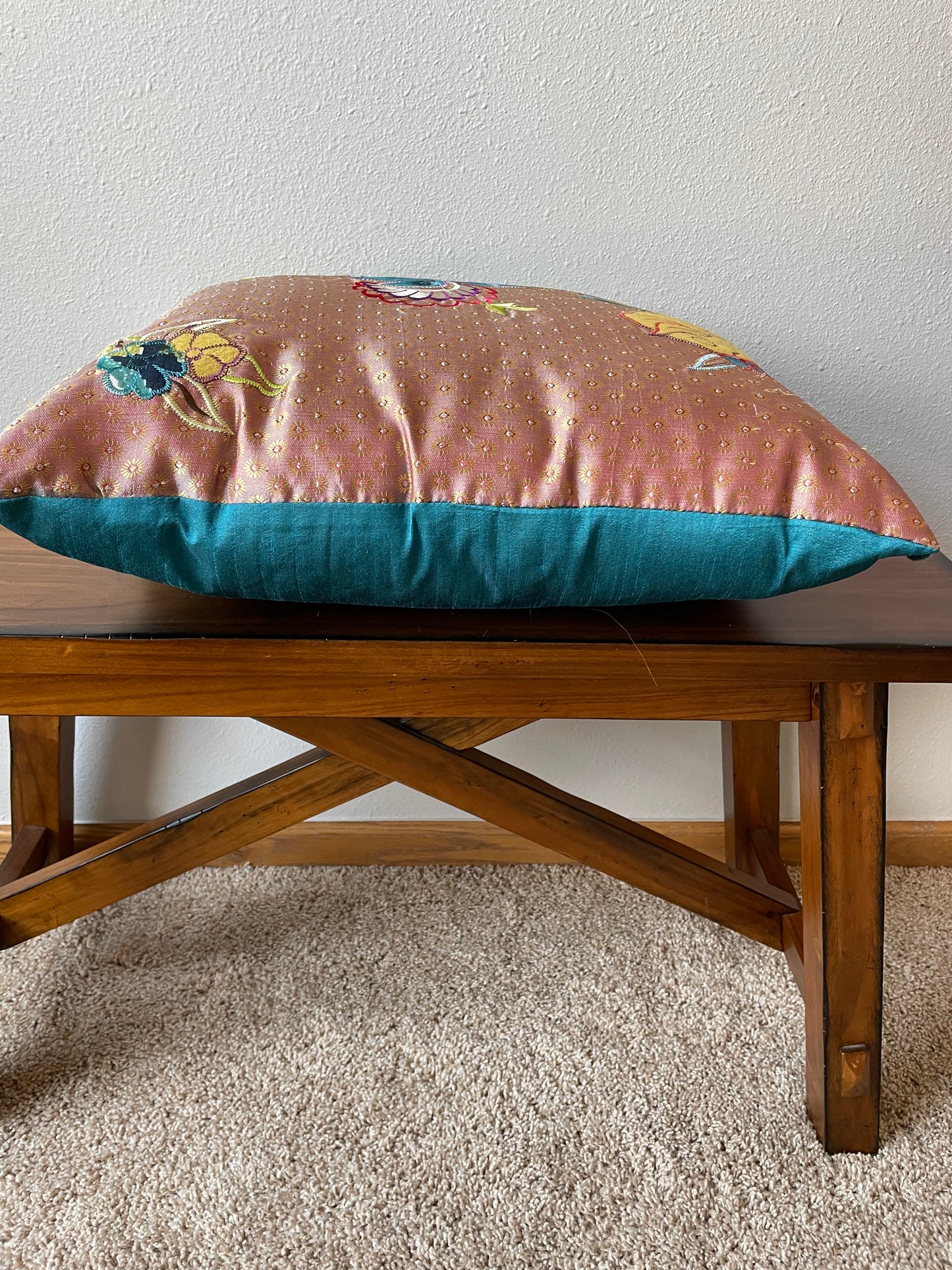 16"x20" Pier 1 Bold Floral Throw Pillow