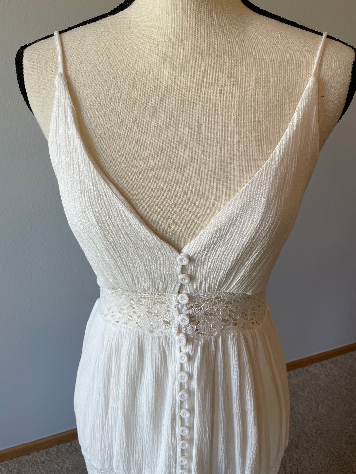 Fortunate One White Dress (L)