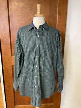 IZOD Long Sleeved Plaid Button Down (XXL)
