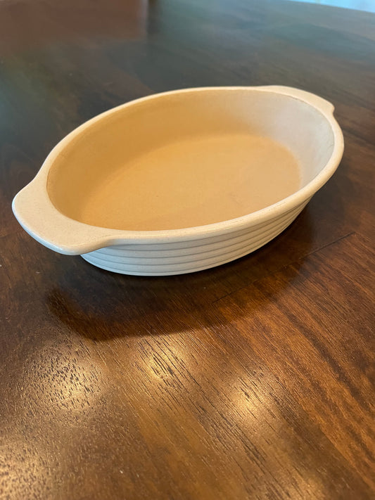 Pampered Chef 8" Oval Casserole Dish