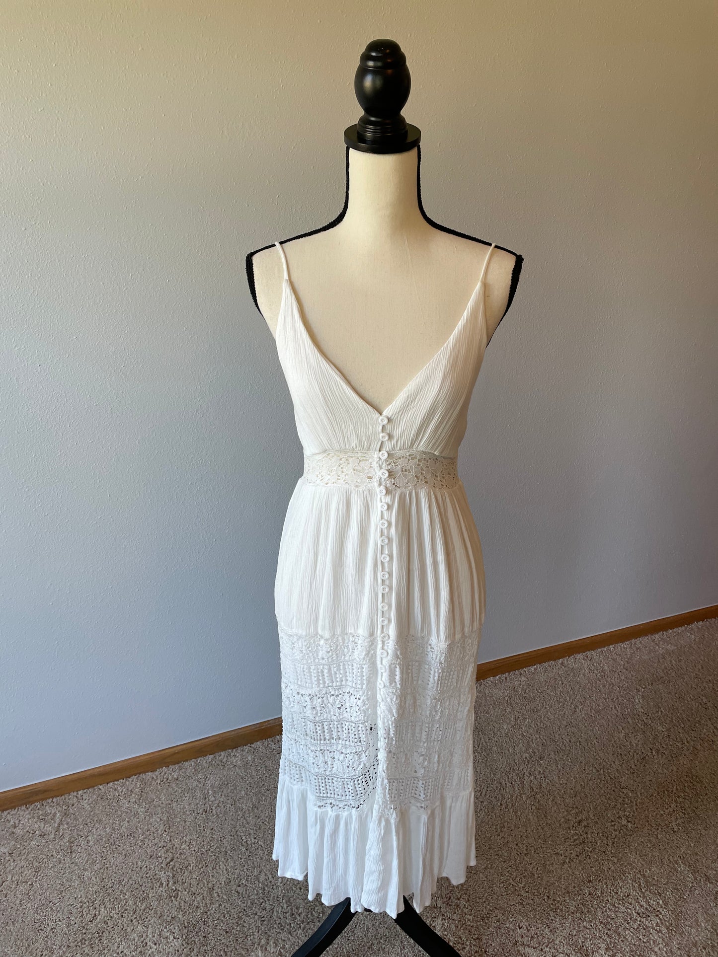 Fortunate One White Dress (L)