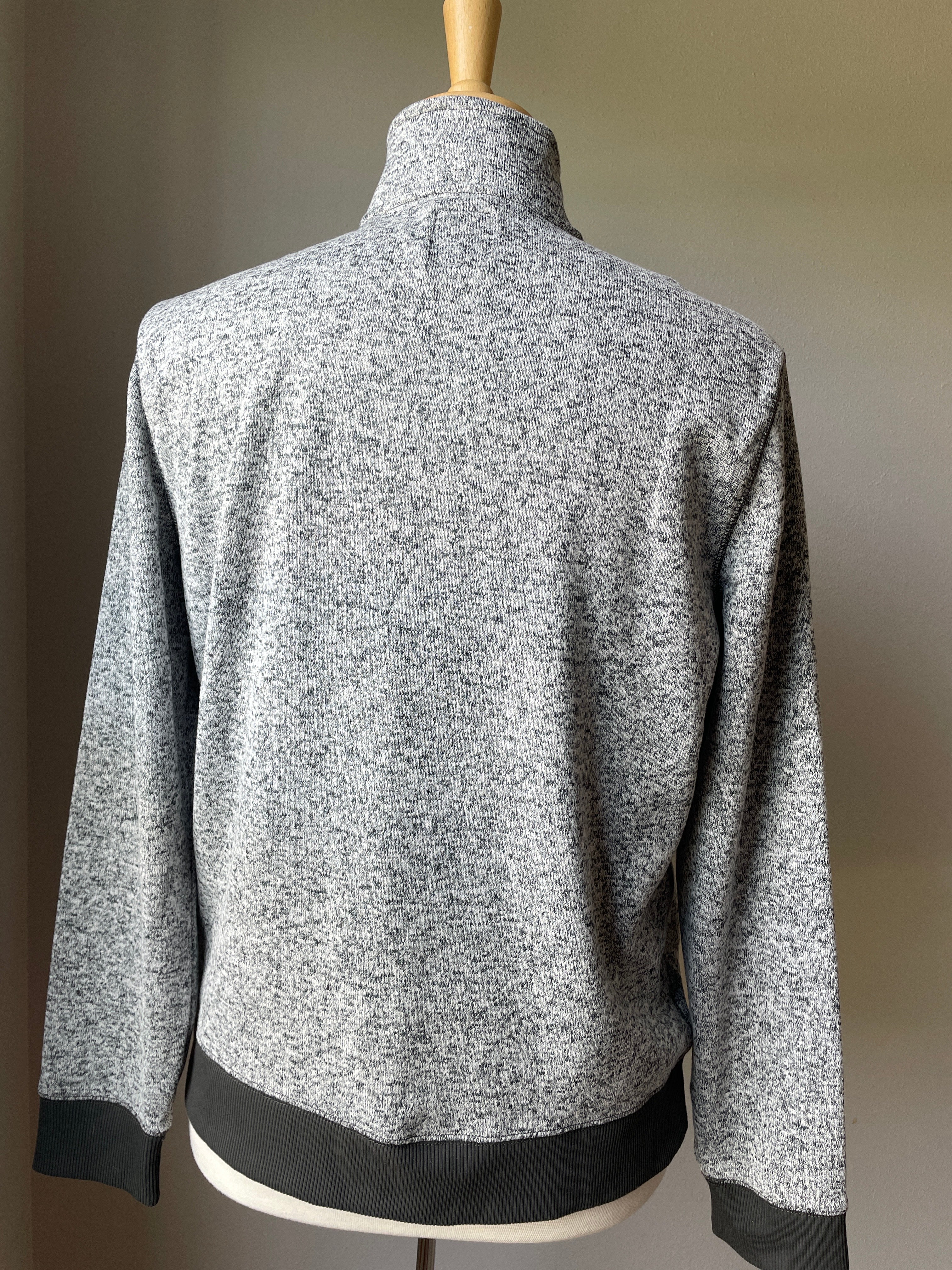 Sonoma Fleece Lined Zip Up Men's Sweater (L)