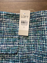 Loft NWT Pocketed Tweed Skirt (12)