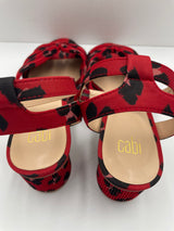 Cabi Siren Red Leopard Print Heels (9M)