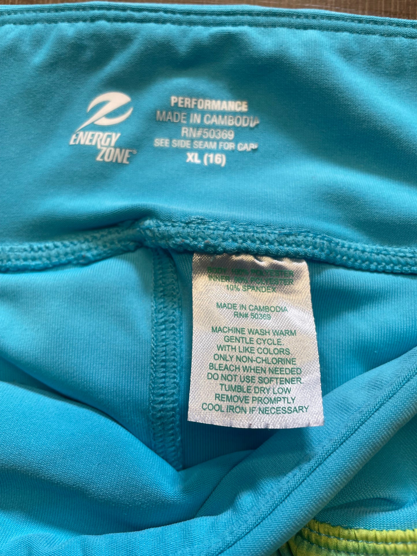 Energy Zone Active Shorts (XL)
