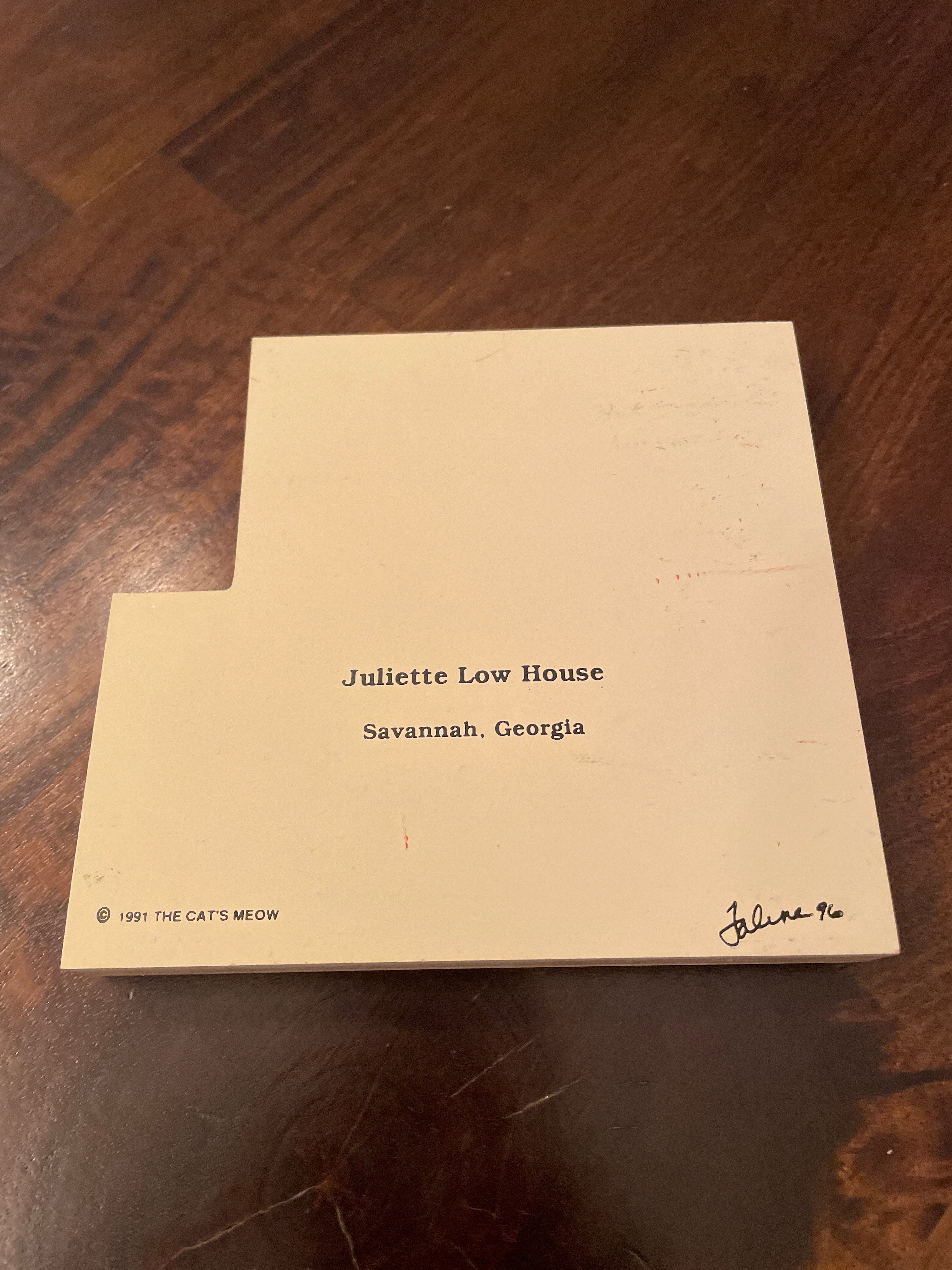The Cat's Meow Juliette Low House