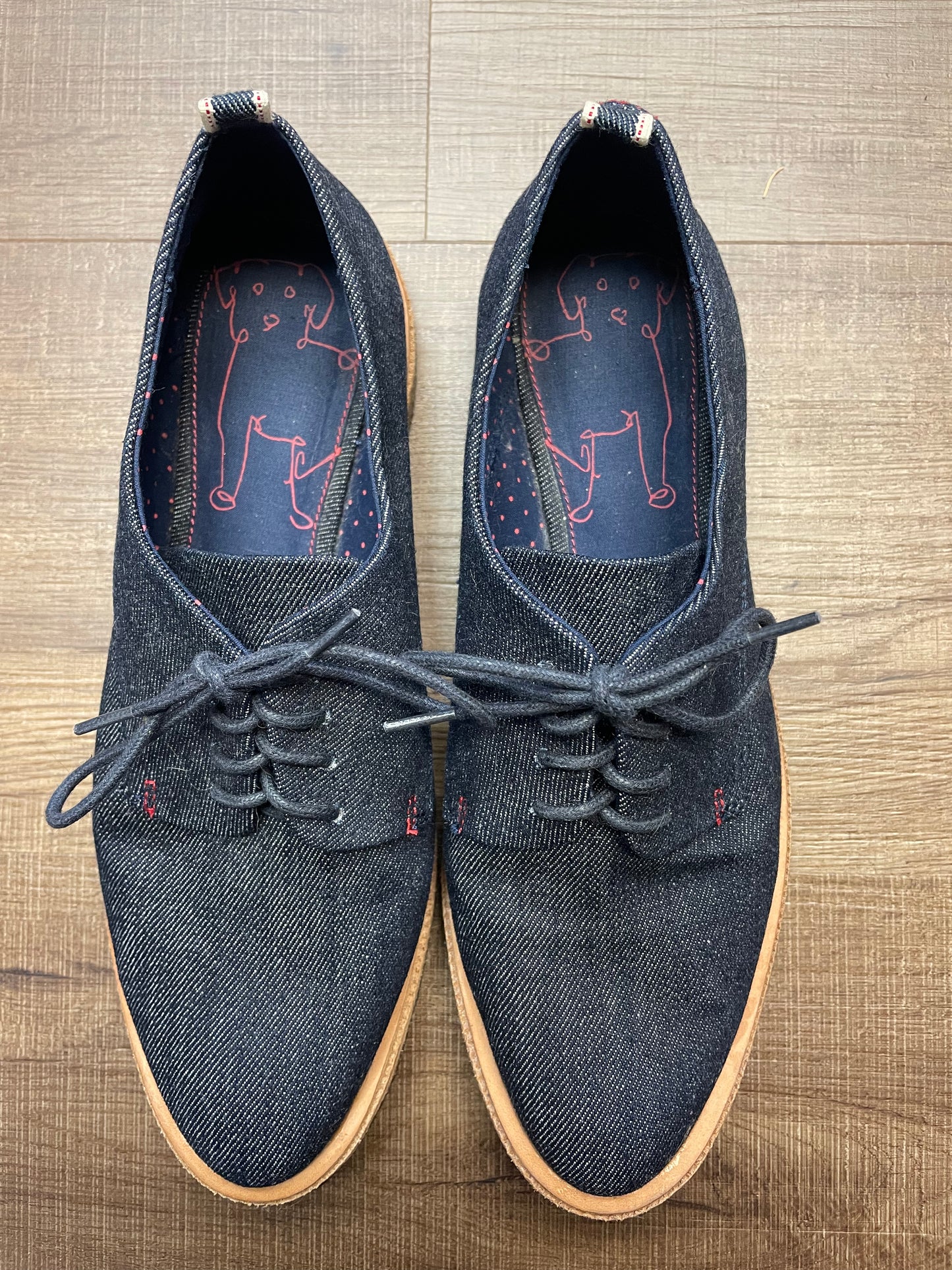 ED Ellen Degeneres Lola Oxfords (8M)