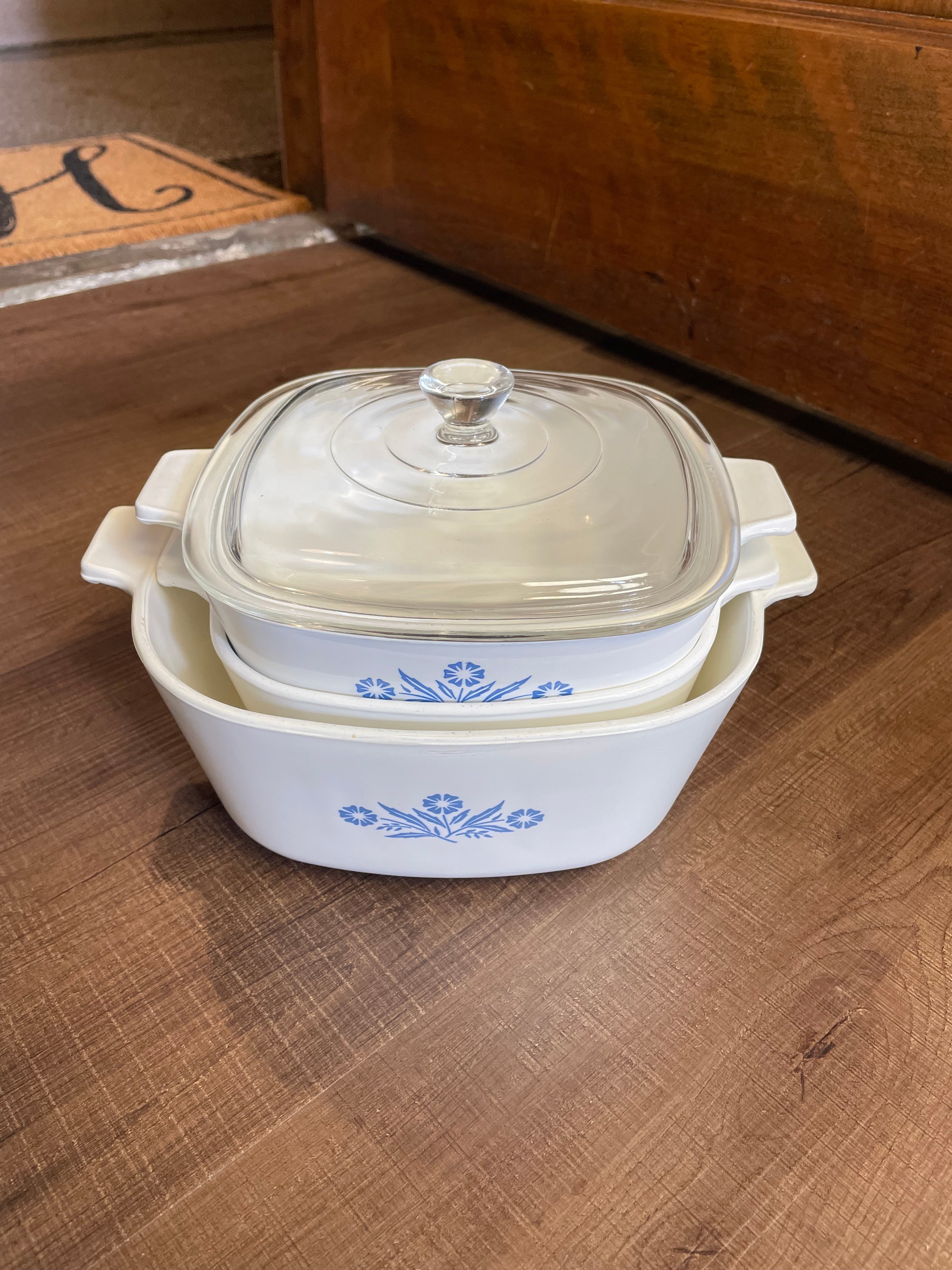 CorningWare Blue Cornflower Baking Dishes