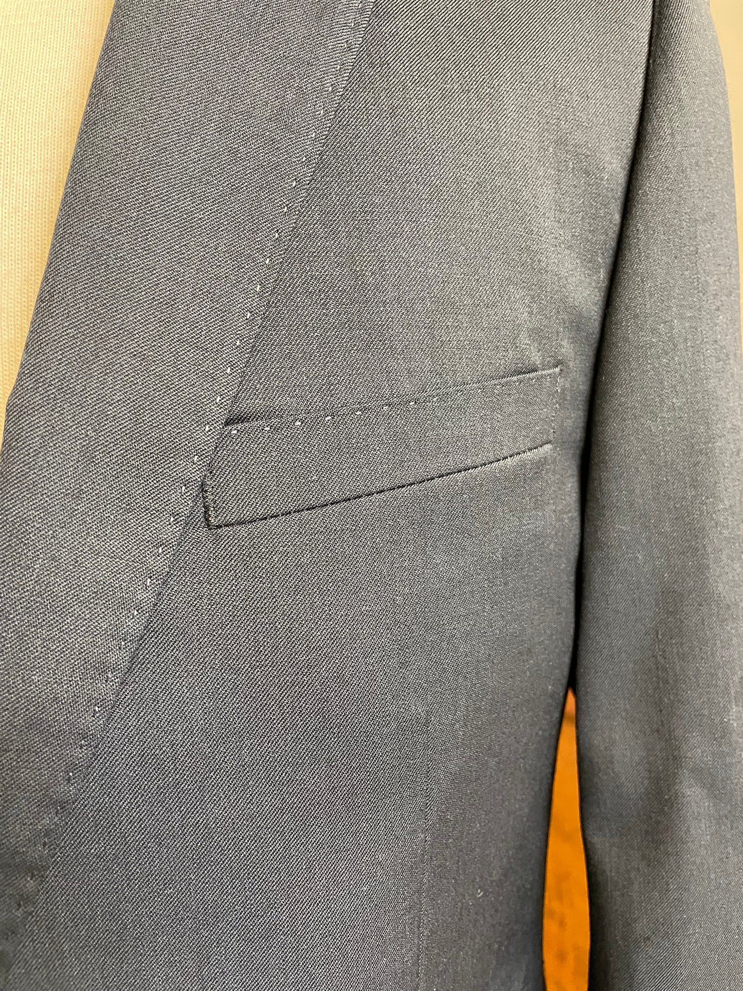 Cosani Men's 100% Wool Tailored Suit Coat (38R)