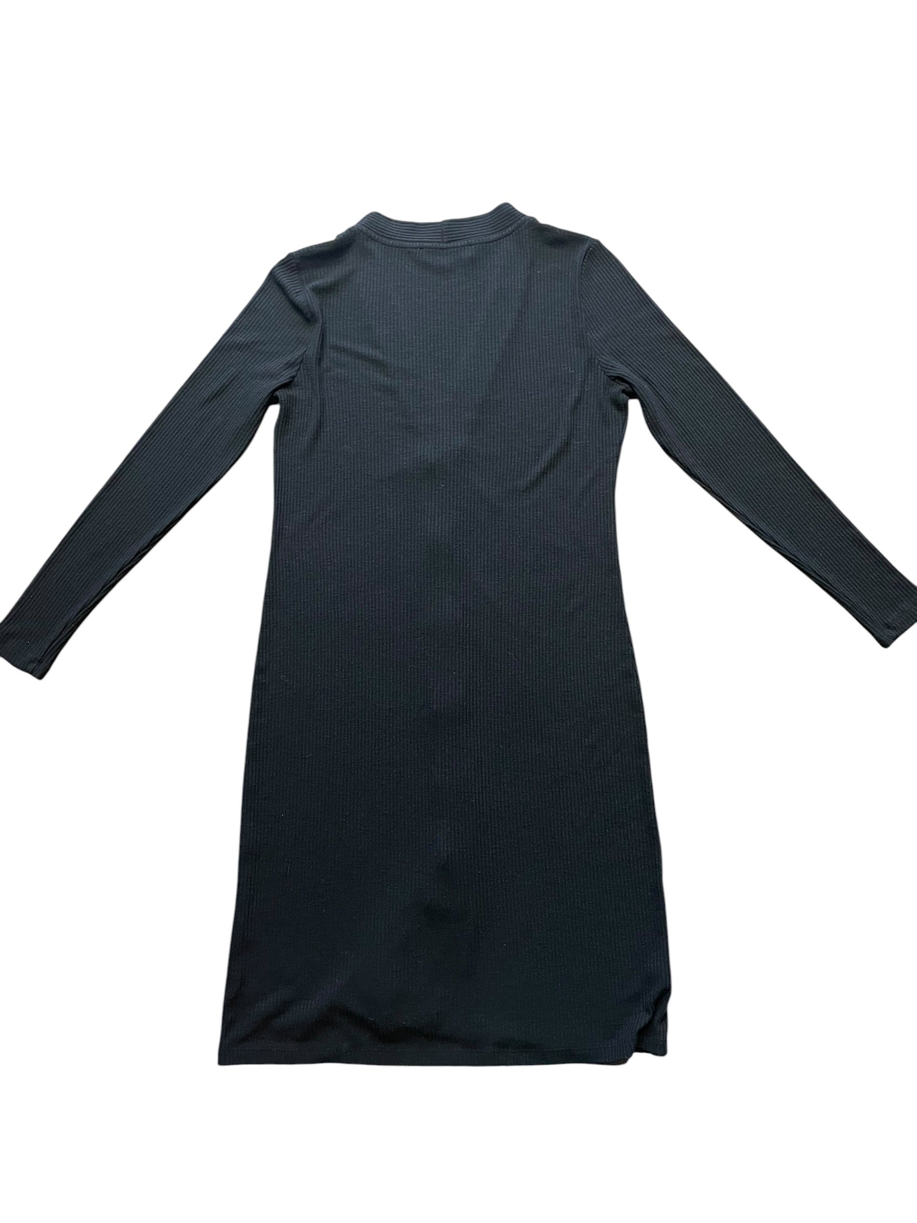 Loft Ribbed Button Closure Women's Duster Sweater (S)
