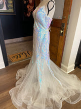 Alyce Paris Iridescent Sequined Prom Gown (10)