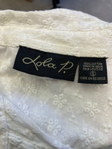 Lola P. Women's Embroidered Blouse (S) - BinxBerry Consignment