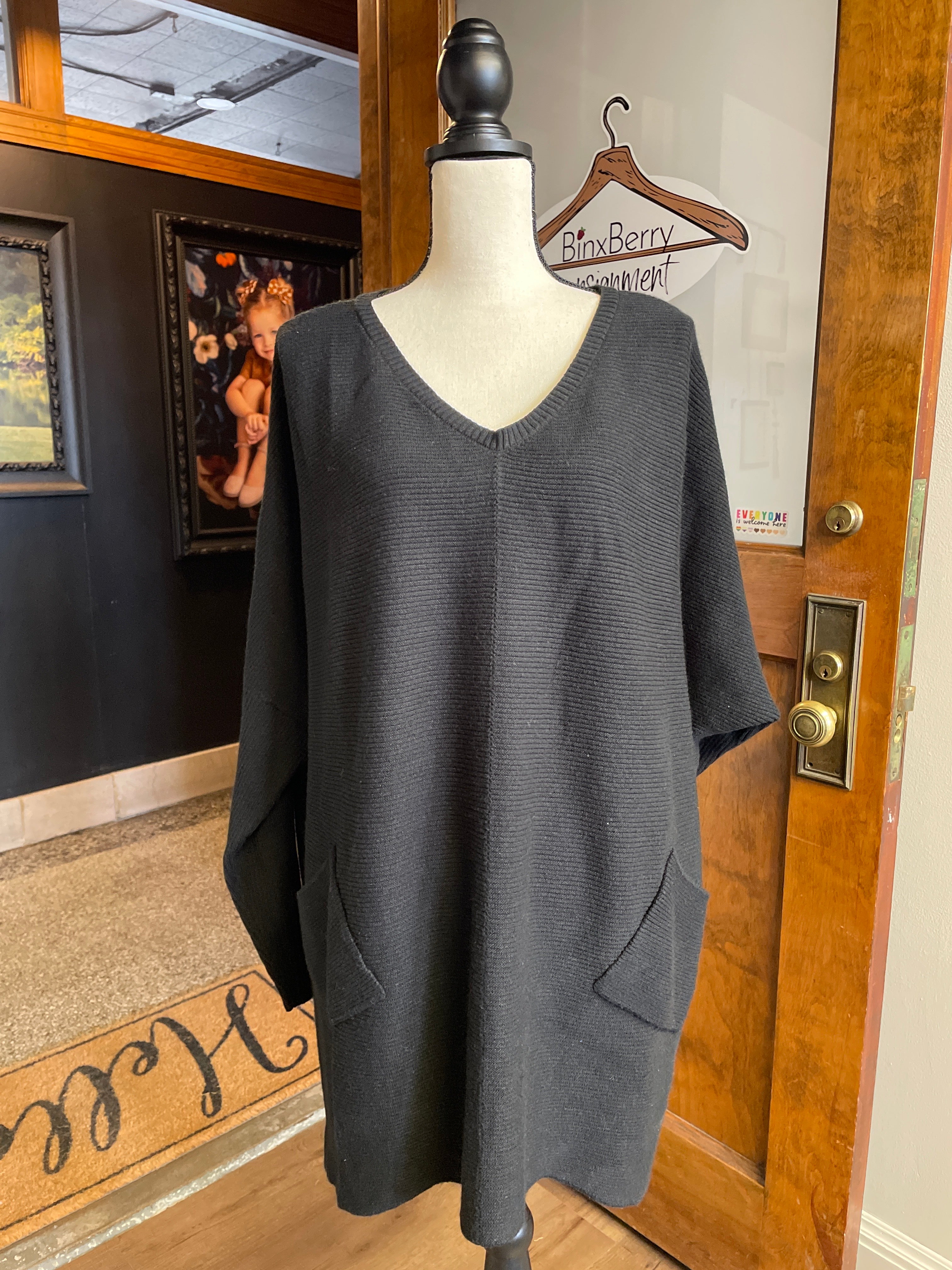 d&co Oversized Knit Sweater (2XL)