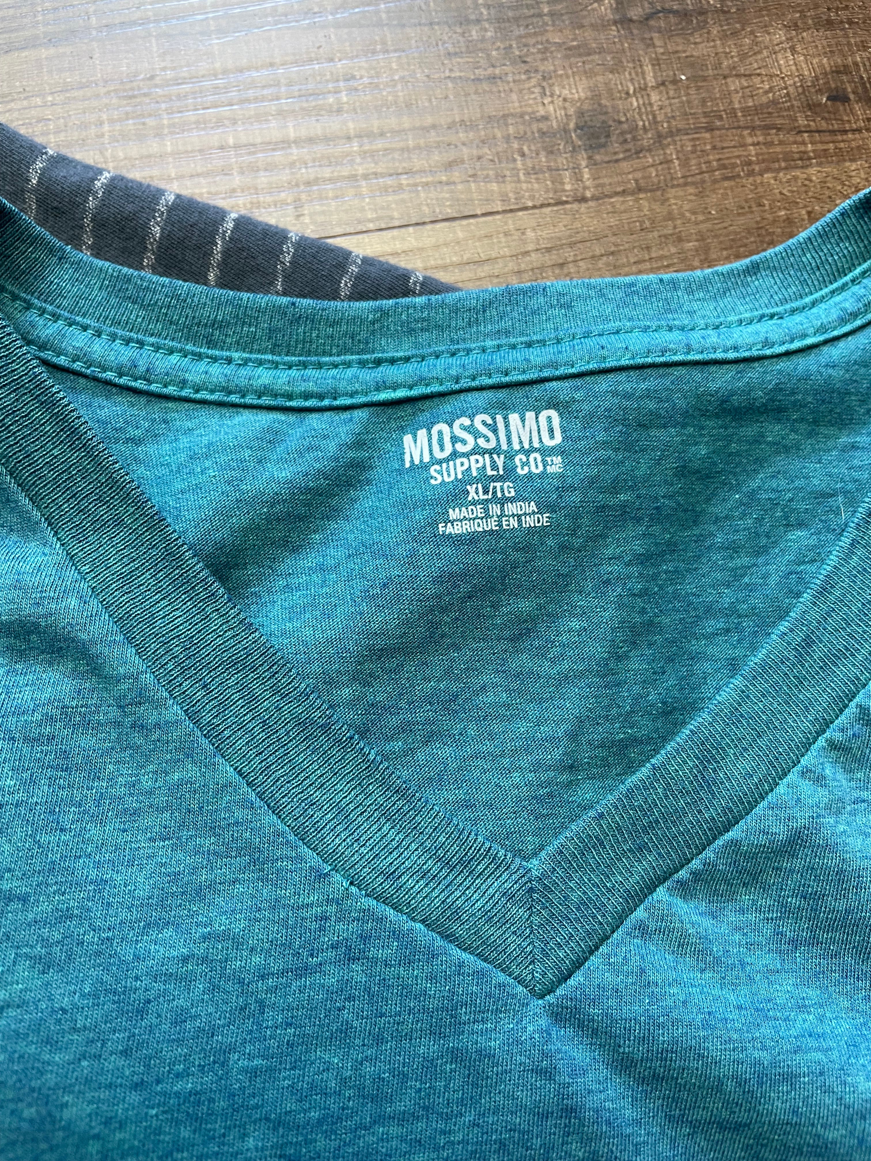 Mossimo Men's V-Neck Tee Bundle (XL)