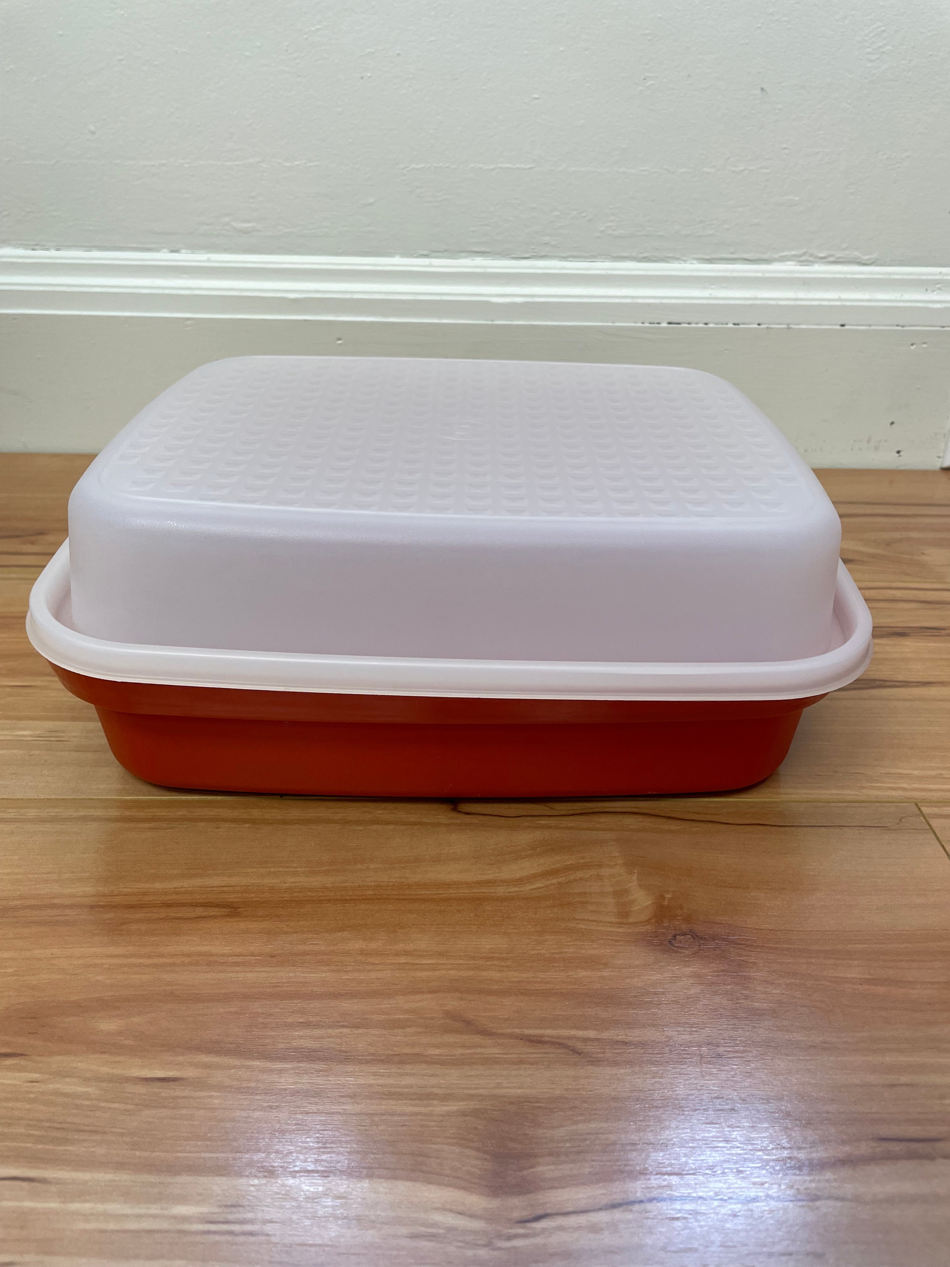 Vintage Tupperware Season N Serve Marinate Tenderizer 1518-1 Paprika Red