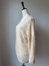 Rag Poets Boho Style Open Front Cardigan (M/L)