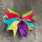 Bold Colors Bow Alligator Hair Clip