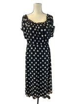 Torrid NWT Midi Chiffon Off Shoulder Peasant Dress (2X) - BinxBerry Consignment