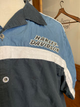 Harley Davidson Men's Short Sleeved Button Down (2XL)