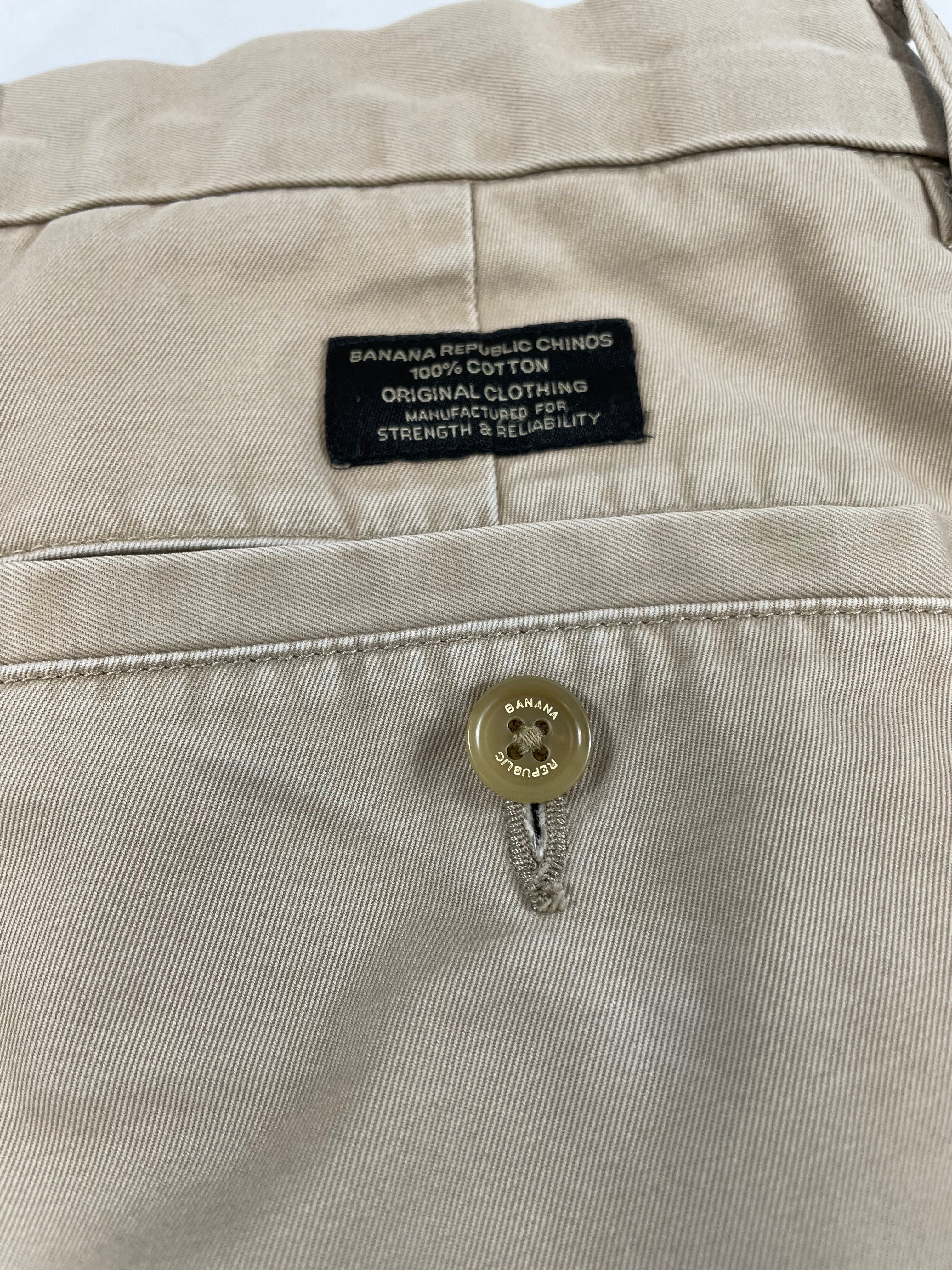 Banana Republic Relaxed Fit Dawson Men's Chinos (32/34)