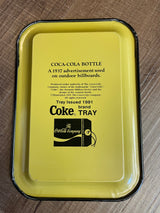 Coca-Cola Vintage 1991 Tray of 1937 Billboard Ad